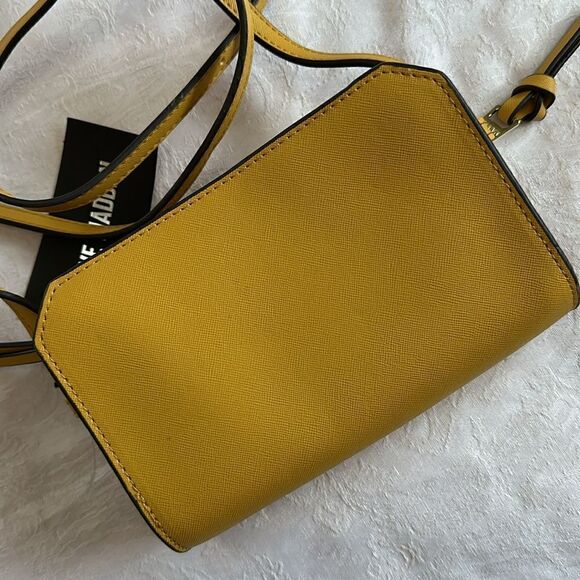Steve Madden Mustard Yellow Bkarlee Crossbody Bag Wallet - Picture 2 of 14